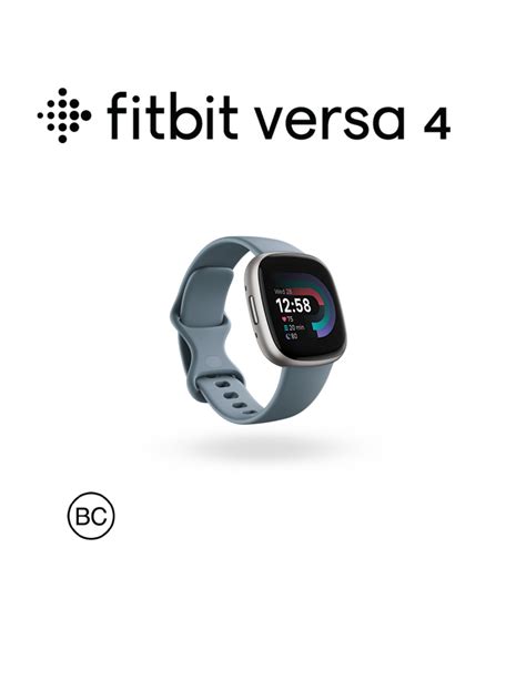 fitbit versa 4 instructions